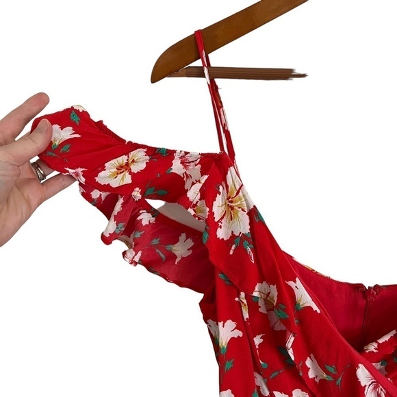 MAJORELLE x REVOLVE Salsa Floral Dress in Fruit Punch - Picture 6 of 10